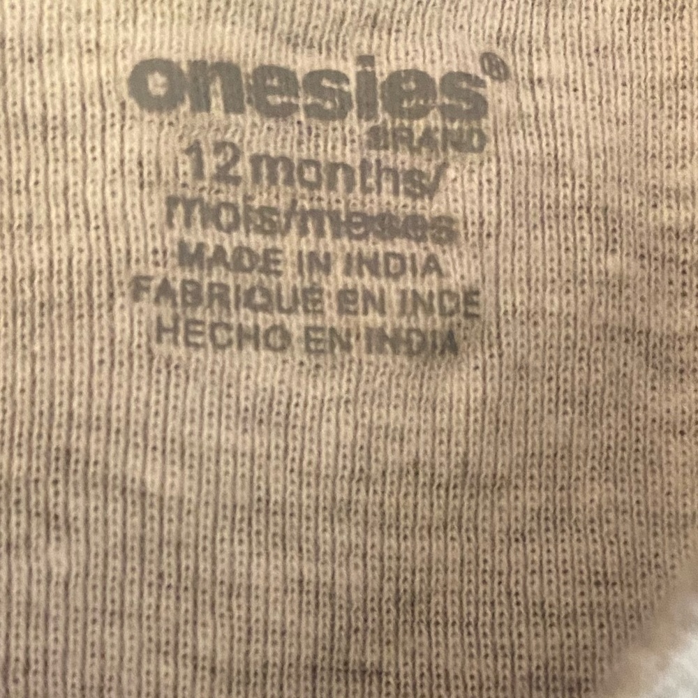 Onesies brand baby suit size 12 months - Picture 3 of 5